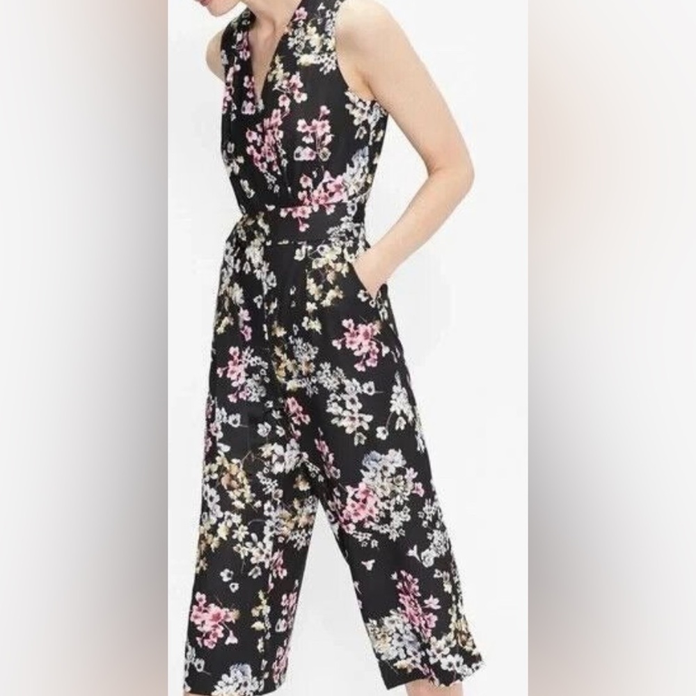 TED BAKER Jasmine Floral Jumpsuit
